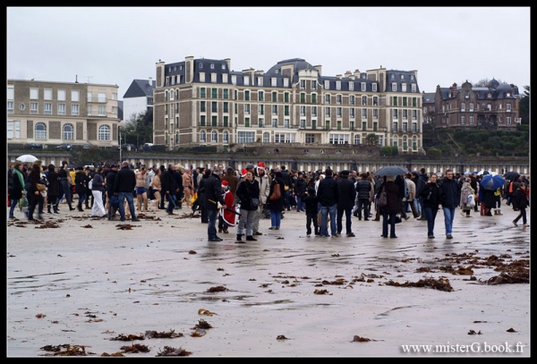 Photo Dinard - Plage de L'écluse à DINARD le 31 Décembre 2011.
