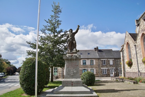 Photo Plélan-le-Grand - le monument aux morts