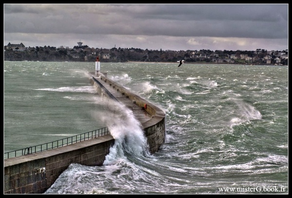 Photo Saint-Malo - Tempête sur Saint-Malo.