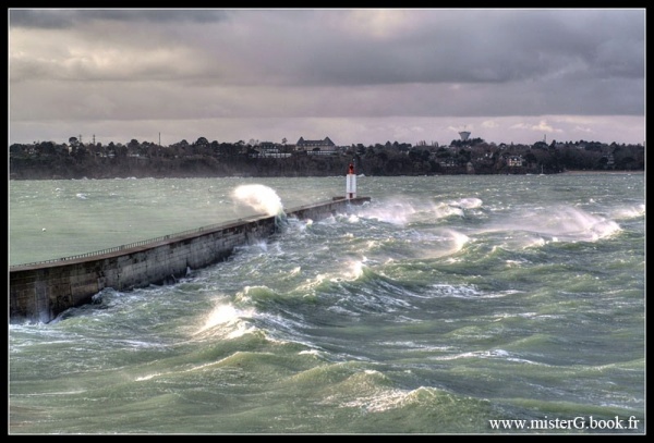 Photo Saint-Malo - Tempête sur Saint-Malo.