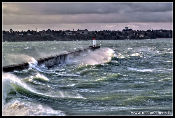 Photo Saint-Malo - Tempête sur Saint-Malo.