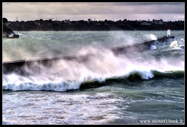 Photo Saint-Malo - Tempête sur Saint-Malo.