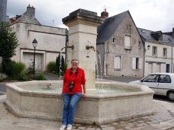 Photo paysage et monuments, Azay-le-Rideau - Fontaine