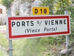 Photo paysage et monuments, Ports - ports de vienne (37800)
