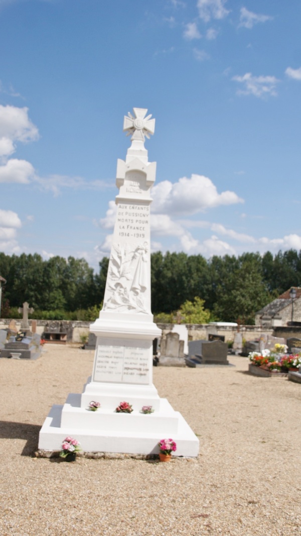 Photo Pussigny - le monument aux morts