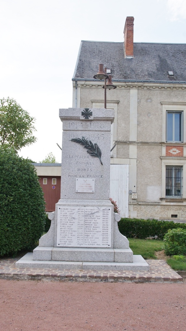 Photo Villeperdue - le monument aux morts