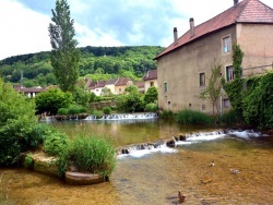 Photo paysage et monuments, Arbois - Arbois.Jura.La Cuisance,Mai 2014.