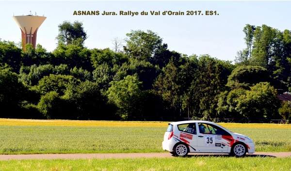 Photo Asnans-Beauvoisin - Asnans Jura.Rallye du val d'Orain 2017. ES 1.10 Juin 2017.B