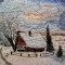 Photo Asnans-Beauvoisin - Asnans;  atelier mosaïques. Effet de neige. (Savrasov)