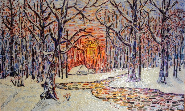 Photo Asnans-Beauvoisin - Asnans jura; atelier mosaïques; promenade en forêt.