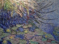 Photo dessins et illustrations, Asnans-Beauvoisin - Asnans Jura-Les Nymphéas-Influence Claude Monet.