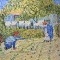 Asnans Jura-Atelier mosaïques.Les premiers pas,Influence,Vincent Van Gogh.