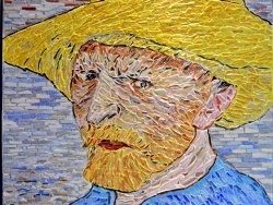Photo dessins et illustrations, Asnans-Beauvoisin - ASNANS Jura -Atelier mosaïques;VINCENT;Influence Van Gogh.