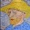 Photo Asnans-Beauvoisin - ASNANS Jura -Atelier mosaïques;VINCENT;Influence Van Gogh.