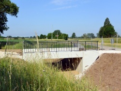 Photo paysage et monuments, Asnans-Beauvoisin - ASNANS BEAUVOISIN:Petit pont en réfection le pont des Toppes 2.