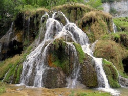 Photo paysage et monuments, Baume-les-Messieurs - Baume les messieurs:La cascade des tufs.