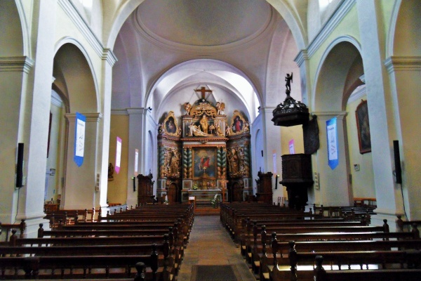 Photo Champagnole - Retable de l'église paroissiale de Champagnole.jura.