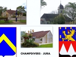 Photo paysage et monuments, Champdivers - Champdivers-Jura.aves blasons;Champdivers et Jura.