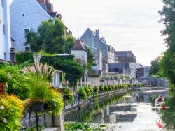 Photo paysage et monuments, Dole - Dole Jura. Canal des Tanneurs 2017.