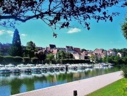 Photo paysage et monuments, Dole - Port fluvial