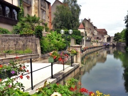 Photo paysage et monuments, Dole - Dole;canal des tanneurs,Juin 2011.