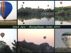 Photo paysage et monuments, Dole - Dole Jura-Montgolfiades juillet 2013.