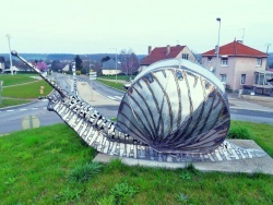 Photo paysage et monuments, Foucherans - Foucherans Jura;Rond-point.