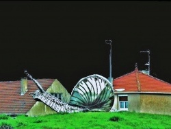 Photo paysage et monuments, Foucherans - Rond point de Foucherans.2.