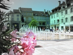 Photo paysage et monuments, Lons-le-Saunier - Lons:fontaine 2