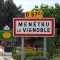 Photo Menétru-le-Vignoble - Entrée du village.
