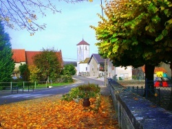 Photo paysage et monuments, Molay - Molay Jura-Automne-2.
