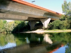 Photo paysage et monuments, Parcey - Parcey:pont A39.