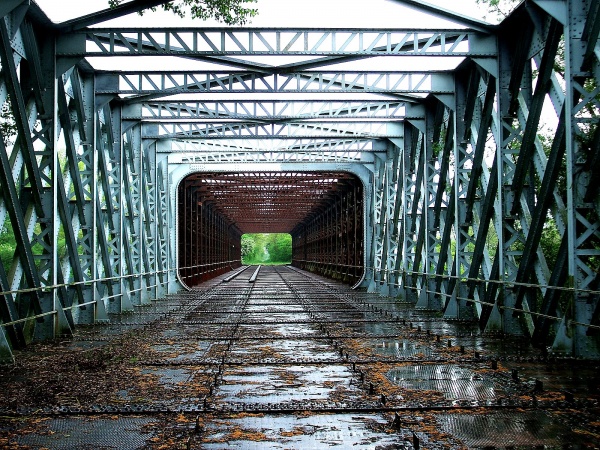 Photo Peseux - Peseux:Pont rails