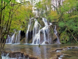 Photo paysage et monuments, Les Planches-près-Arbois - La cascade des tufs-Oct.2011