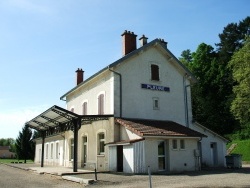 Photo paysage et monuments, Pleure - Pleure,jura-Salle des fêtes.(Ancienne gare).