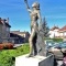 Poligny.Jura;Statue de la Républque.