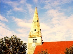 Photo paysage et monuments, Ruffey-sur-Seille - Ruffey Jura-son clocher.