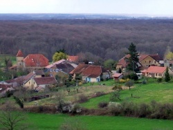 Photo paysage et monuments, Saint-Cyr-Montmalin - Vue sur Montmalin - Jura.