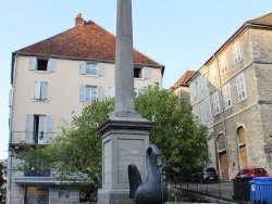 Photo paysage et monuments, Salins-les-Bains - Fontaine