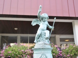 Photo paysage et monuments, Salins-les-Bains - statue