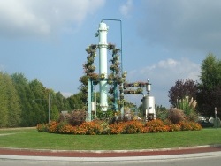 Photo paysage et monuments, Tavaux - Rond-point de la chimie.