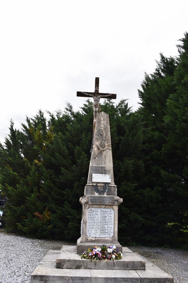 Photo Cagnotte - le monument aux morts