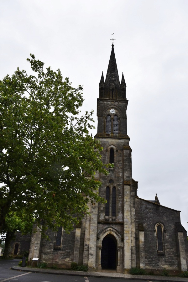 Photo Mugron - église Saint Laurent