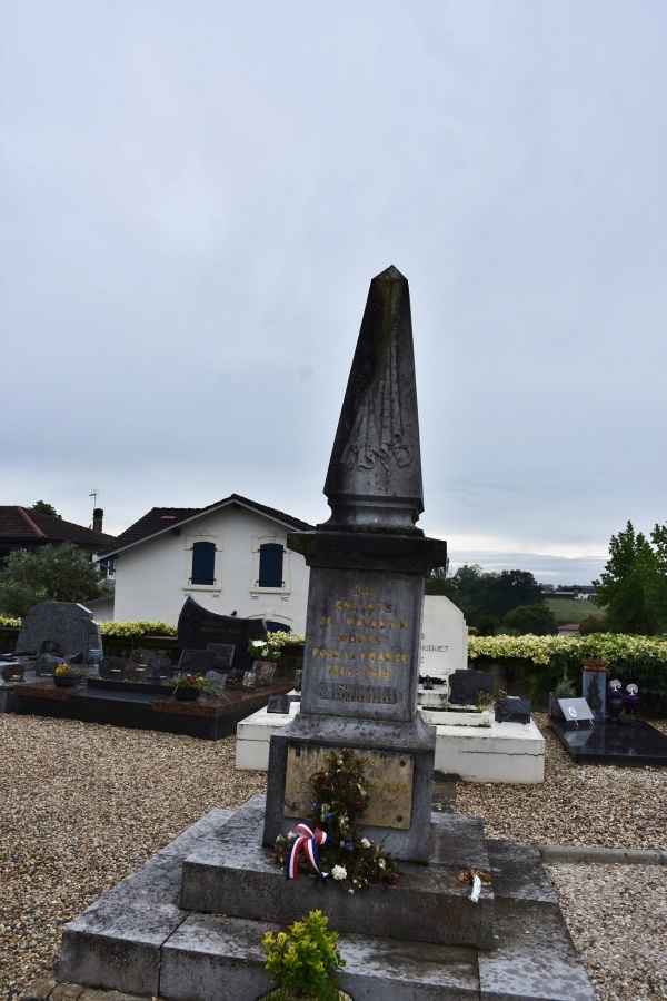 Photo Poyartin - le monument aux morts