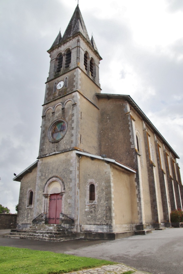 Photo Rivière-Saas-et-Gourby - église Saint Jean Baptiste