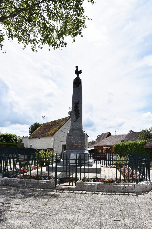 Photo Noyers-sur-Cher - le Monument Aux Morts