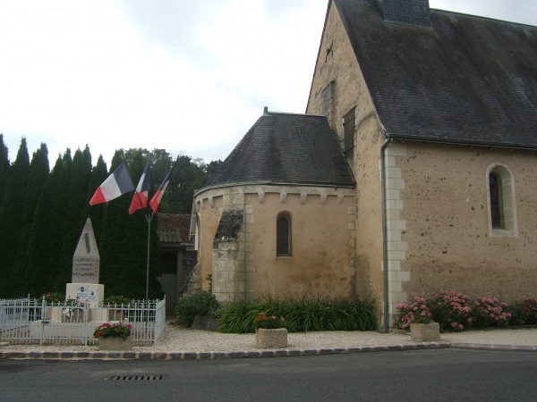 Photo Tréhet - Eglise et son monuments aux morts