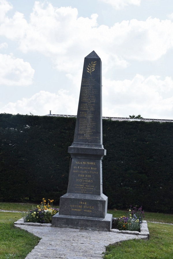 Photo Bray-en-Val - le Monument Aux Morts