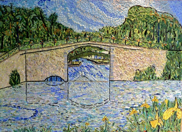 Photo Briare - Briare;Le pont du Baraban.