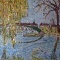 Photo Briare - Briare -La gare d'eau,effet d'automne.40 x 60 cm.